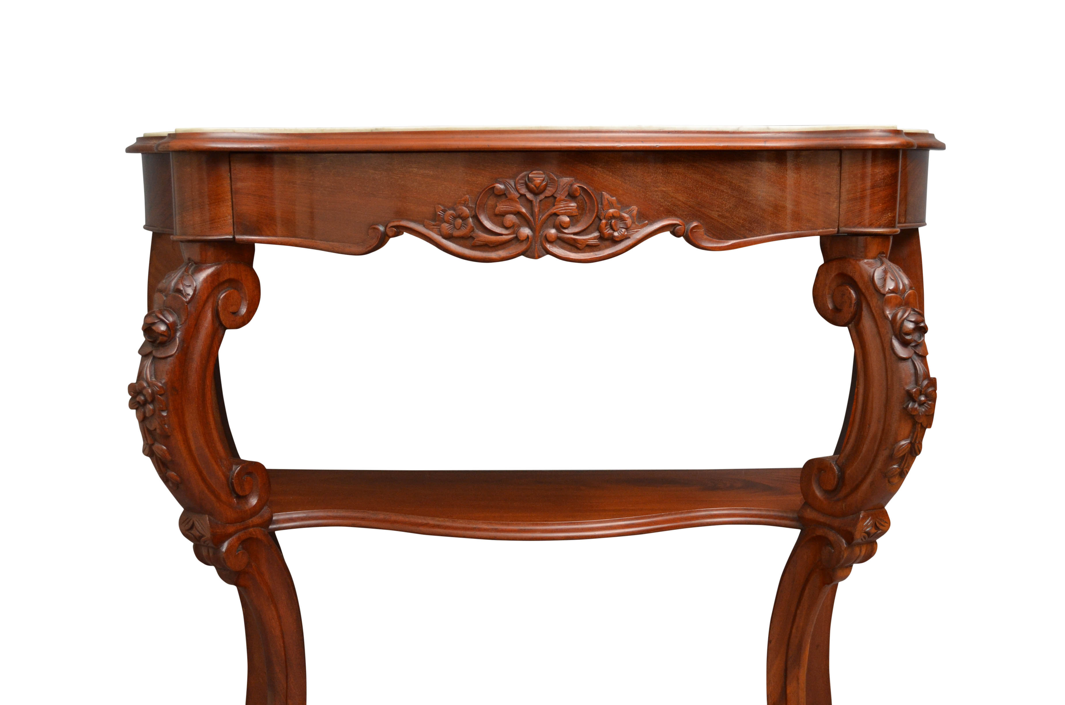 Victorian Period Mahogany Console Table