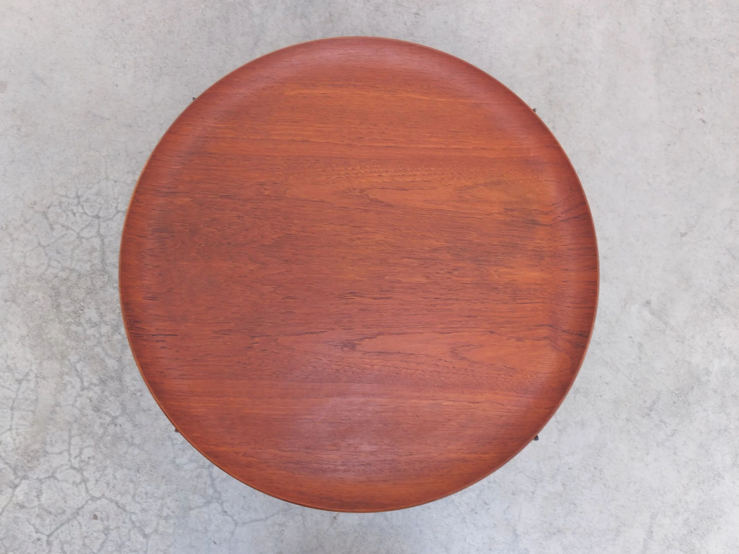 Rare tray table by Engholm & Willumsen for Fritz Hansen, 1963