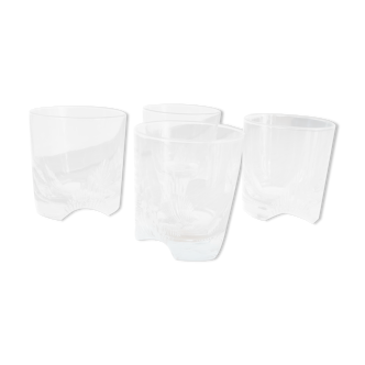 4 verres à whisky