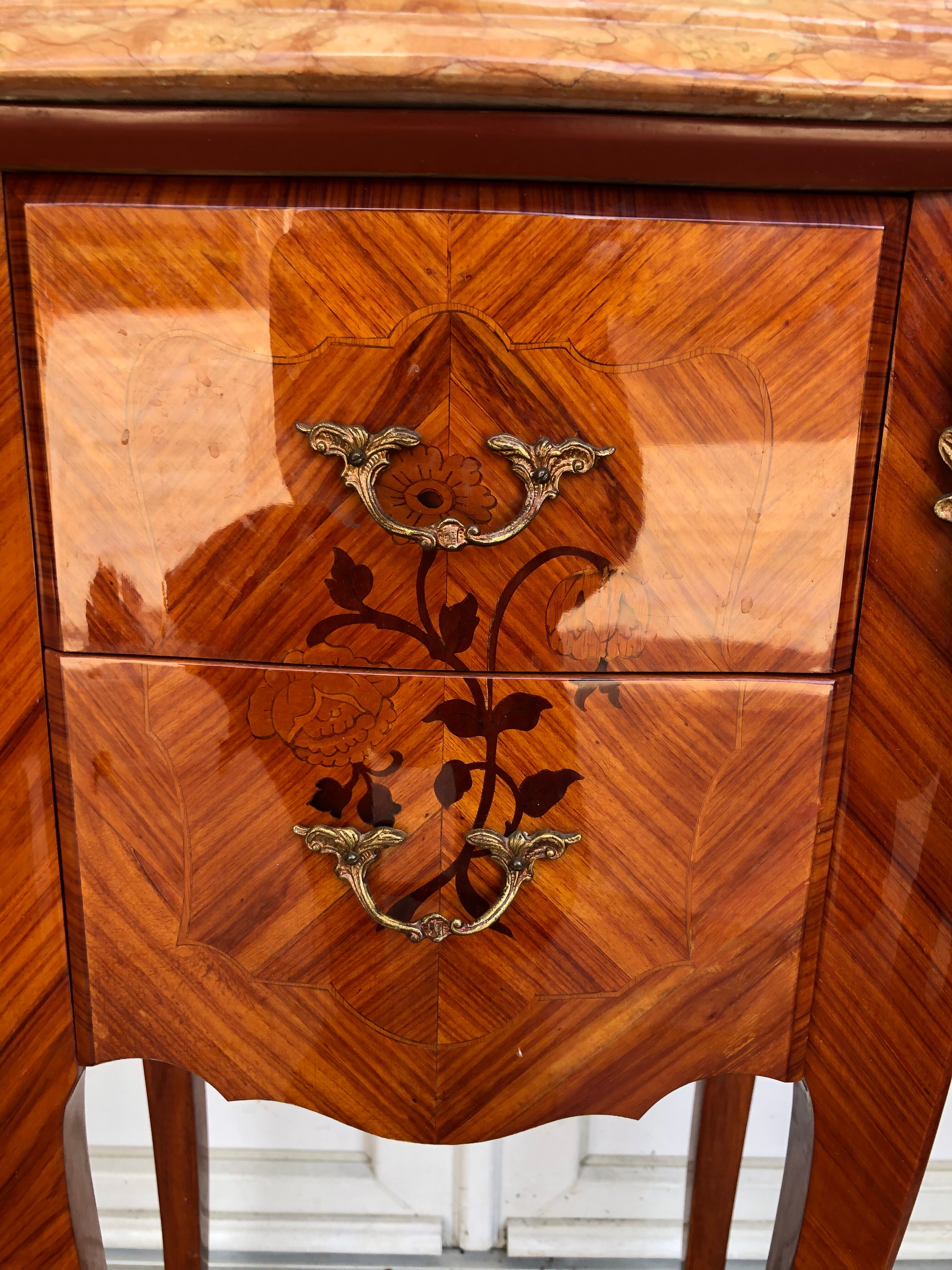 Pair of bedside Louis XV