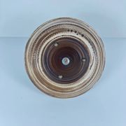 Round plate with ceramic handle, 1960s/70s