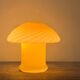 Lampe champignon vintage faite à la main en verre de Murano, Italie, années 70.