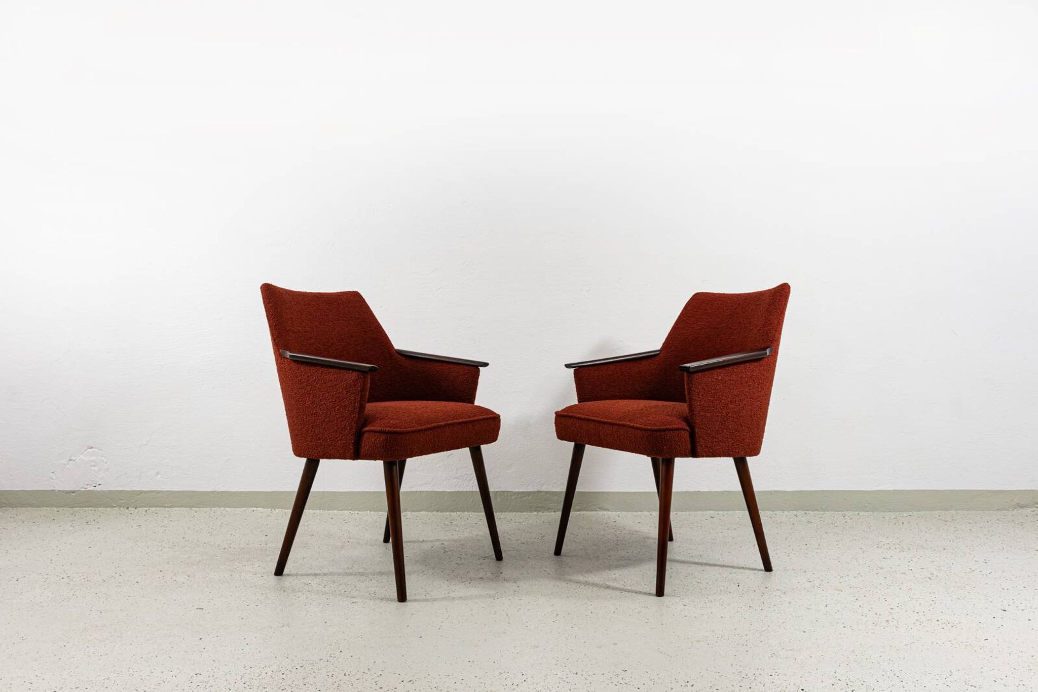 Chaises coquillage vintage, Pologne, années 1960, lot de 2