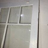 Old glass door style canopy white workshop