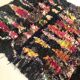 Moroccan Berber carpet Boucherouite 194x128cm