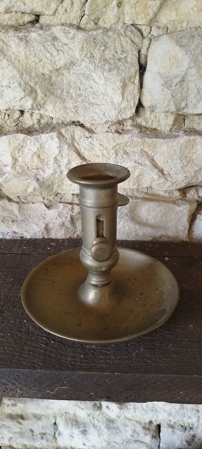 Vintage brass candle holder