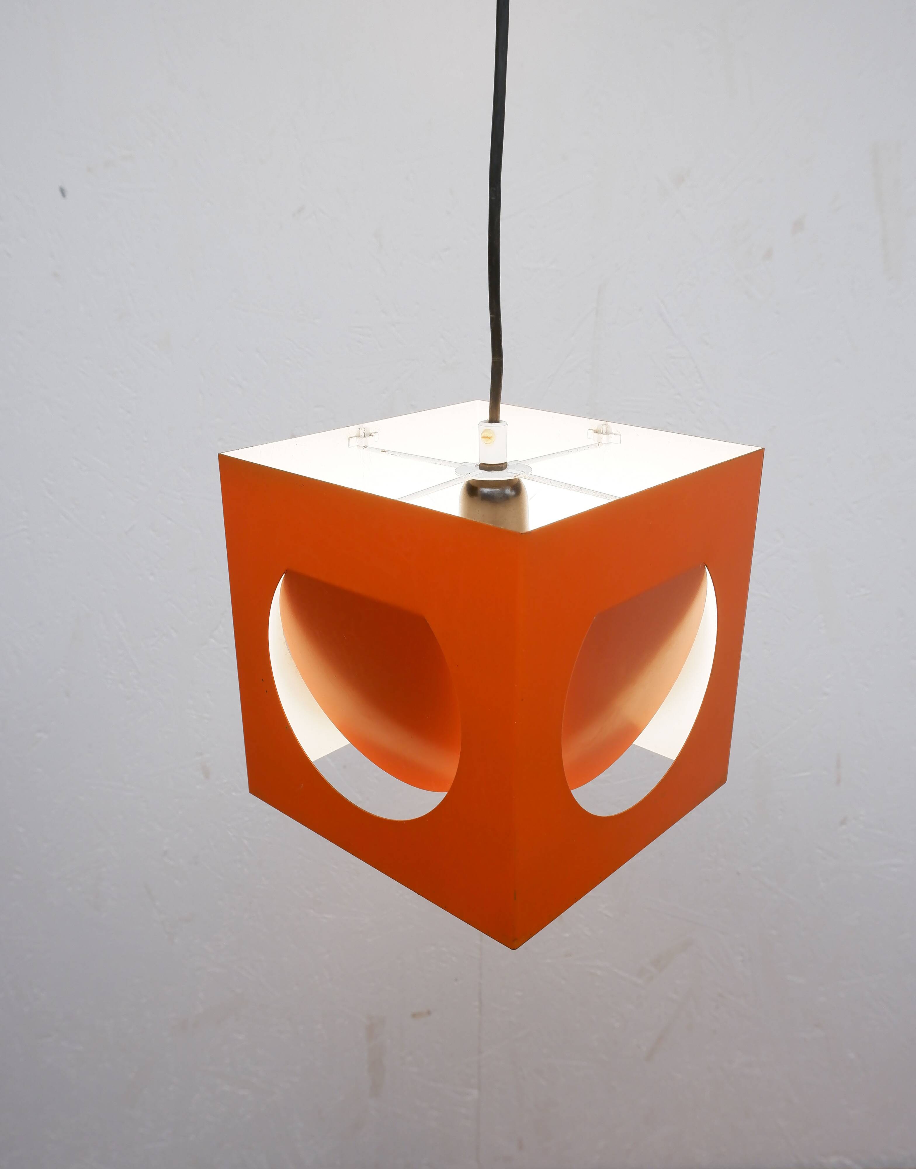 Cubist hanging lamp Stockmann Orno, 1960s