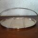 Serving aperitif dish in silver metal WMF German art deco