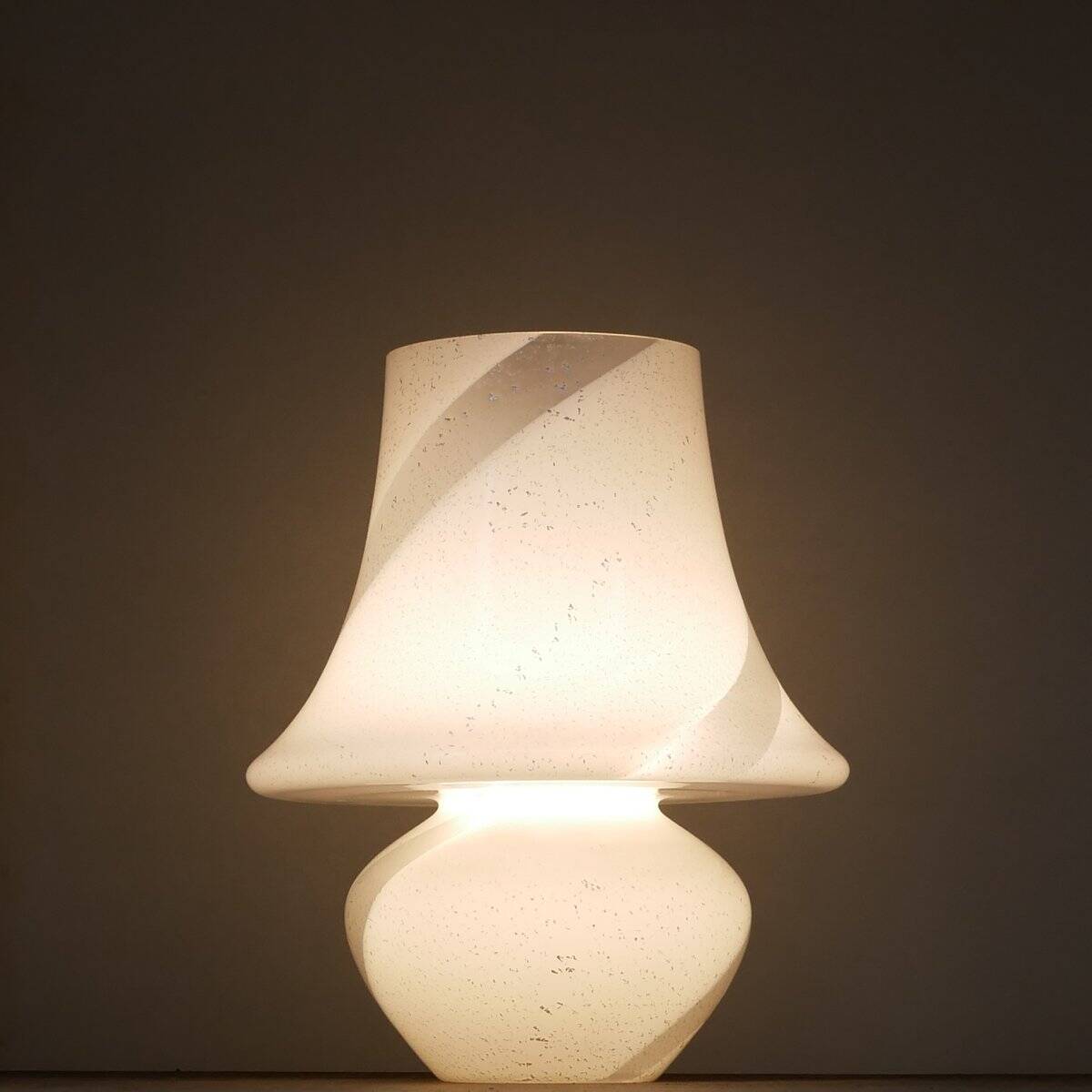 Lampe de table Mushroom en verre de Murano par Manifattura di Murano, années 70