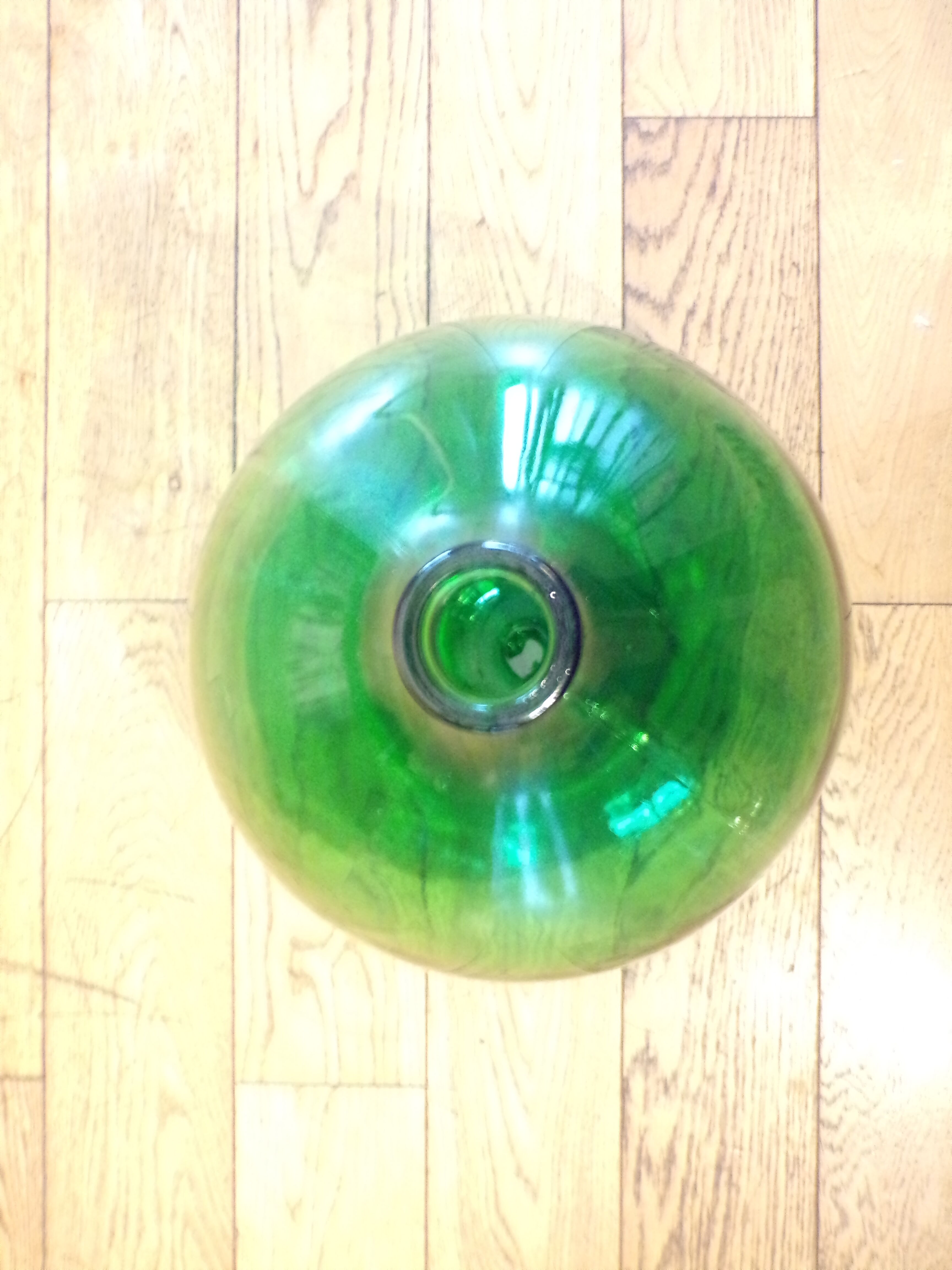 Demijohn ambrosio 20l green