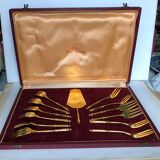 Vermeil cake service