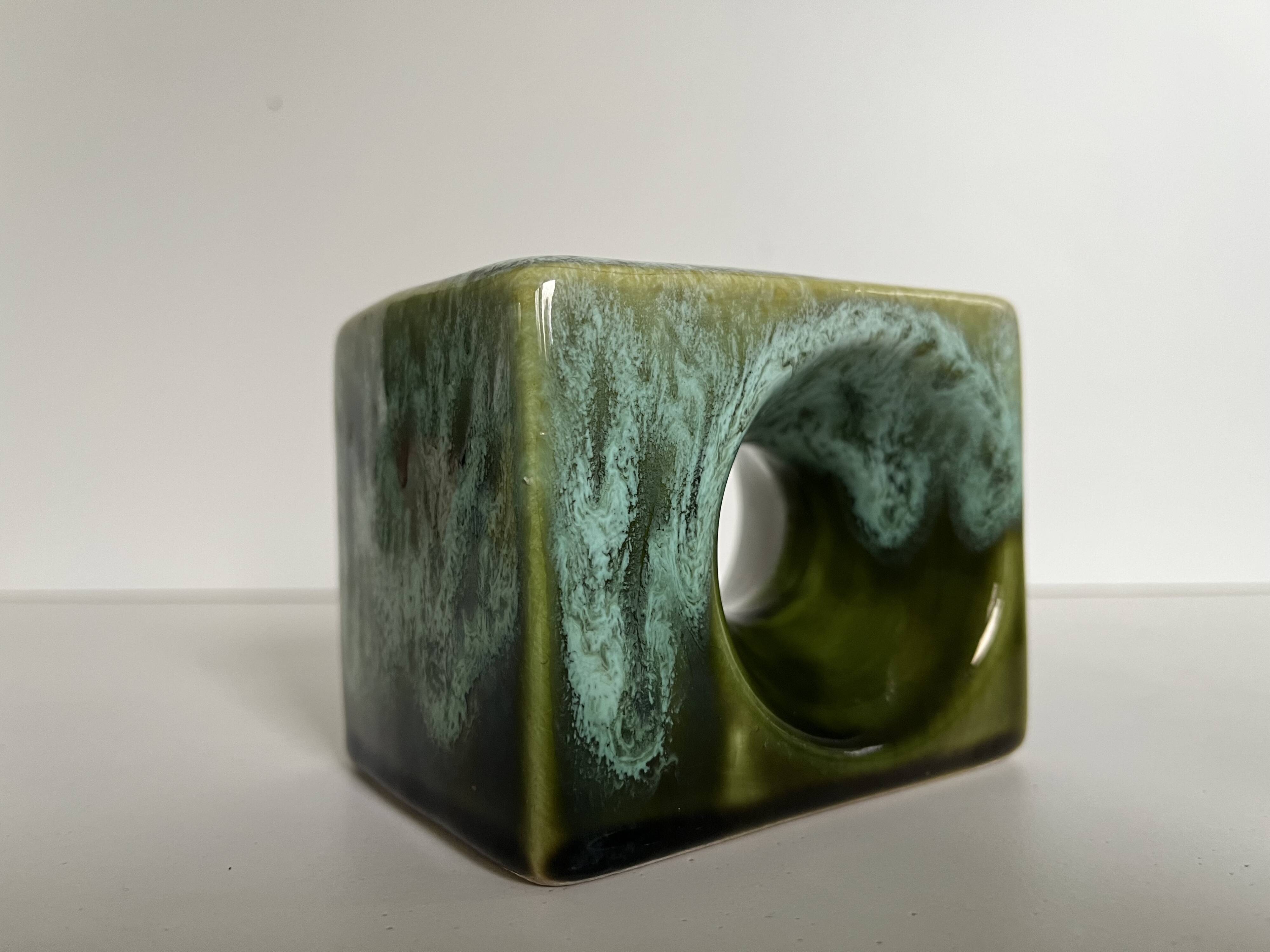 Cube shaped vase