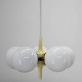 Chandelier Sputnik by Elektroinstala Decin, 1970s