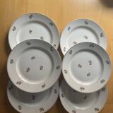 6 dessert plates