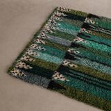 Swedish Mid Century Woven Wool Pile Rug by Marianne Richter, 1960s