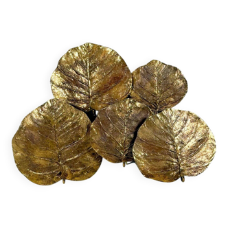 Sculptural vintage wall lamp by Chrystine Charles for Maison Charles, 1970s