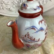 Antique Japanese porcelain teapot