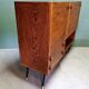 Buffet vintage design wengé bar meubles