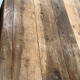 Large oak bakery table
