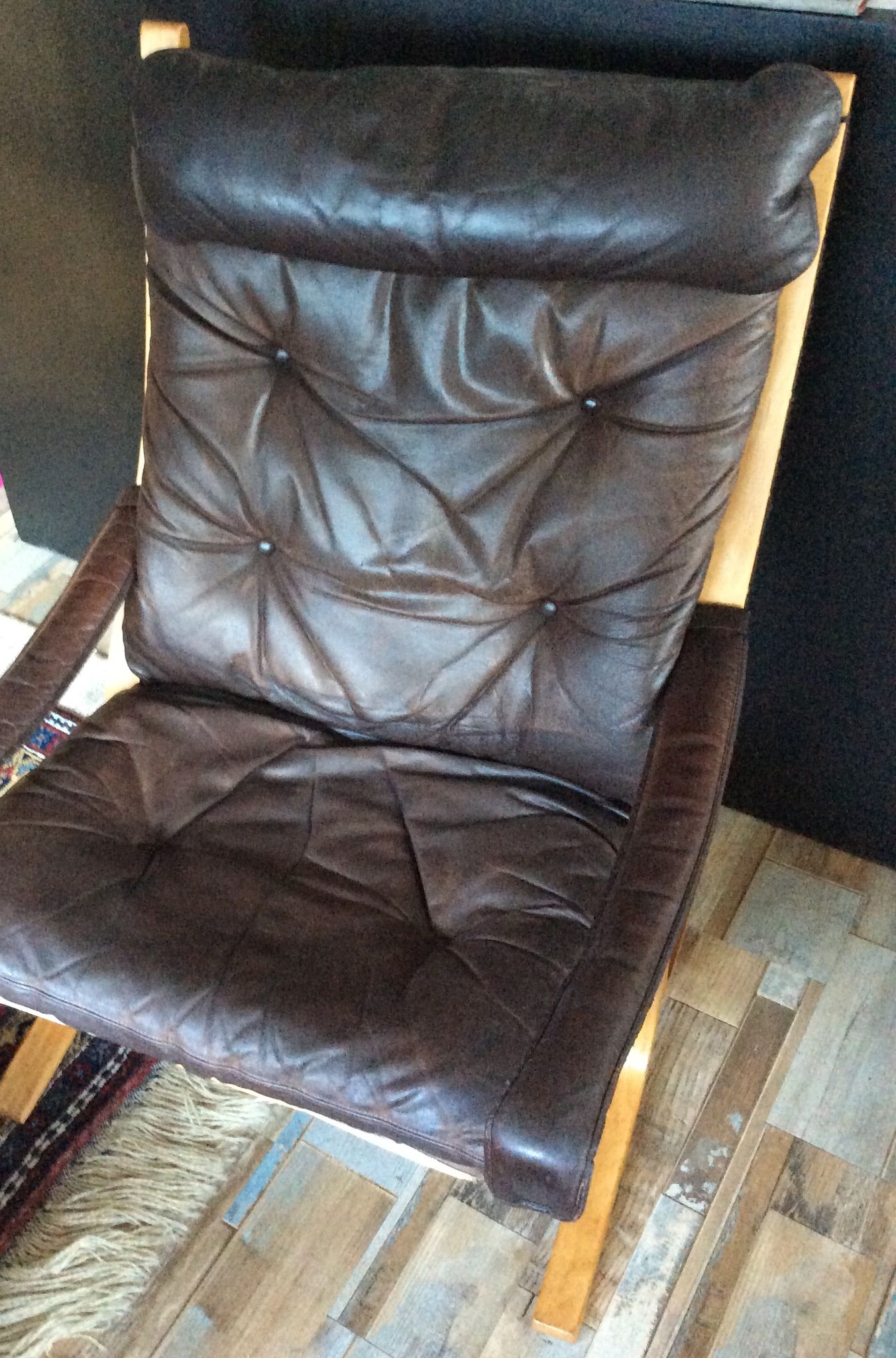 Armchair and ottoman "Siesta" by Ingmar Relling for Westnofa