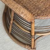 Fauteuil en rotin 1960