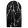 Small curved black marble plate