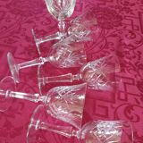 Wine glasses from the Bayel crystal factory