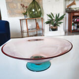 Colored crystal cup