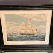Engraving XIXth The Samuel Enderry of 422 tons William Lisle W.J. Huggins Rosenberg
