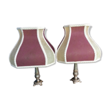 Pair of bedside lamps