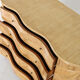 Commode « feuilles » en rotin