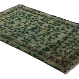 Turkish Anatolian Handmade Vintage Area Rug 200 cm x 118 cm