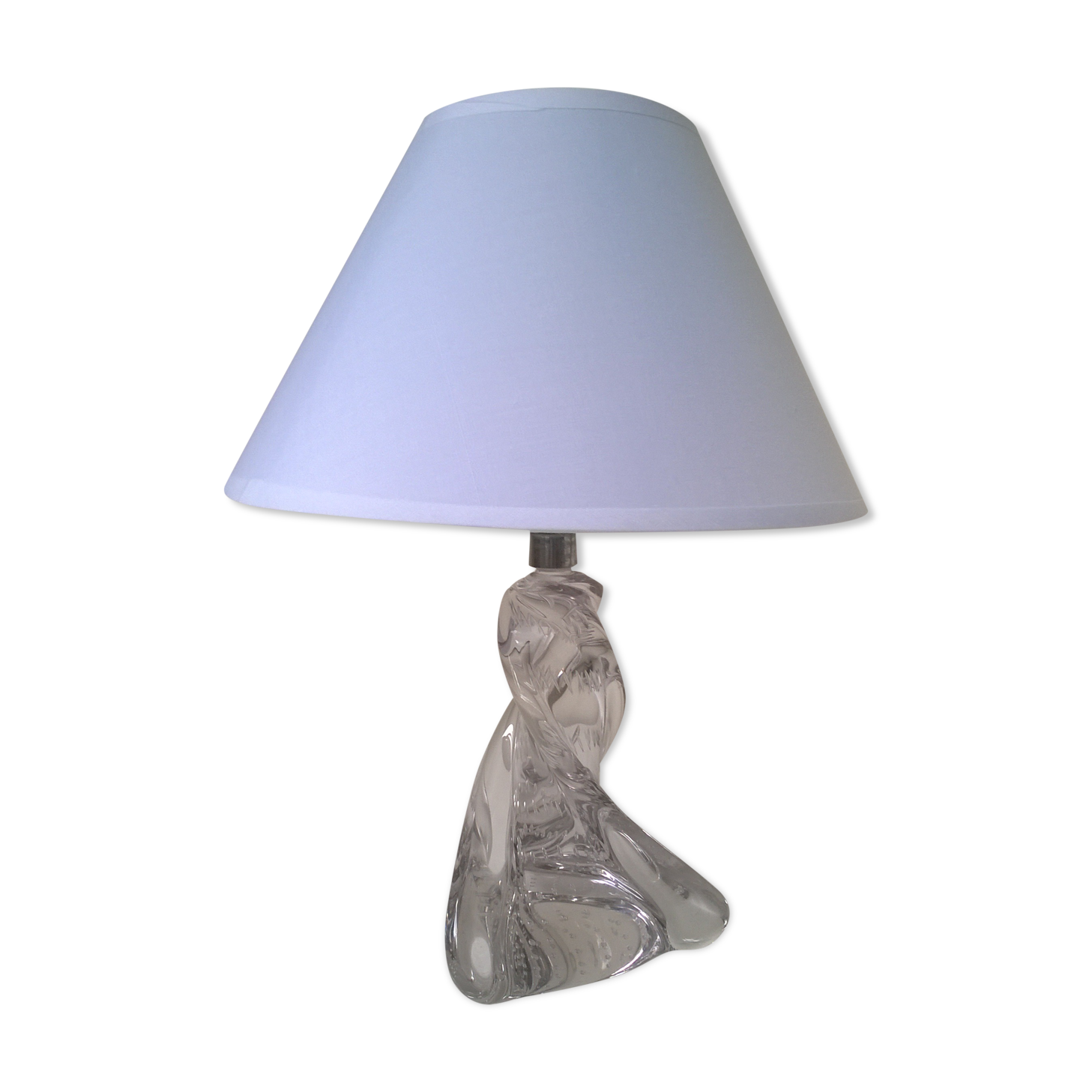 Murano ball glass lamp