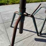 Three industrial workshop stools from the 50s/60s