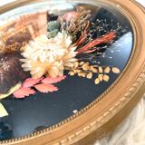 Frame dried flowers