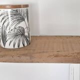 Ancienne étagère en pin blanchi
