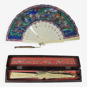 Old Chinese fan 19th century