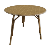 Vintage rattan coffee table