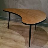 Table basse pied fuseaux 92x72h44  vintage