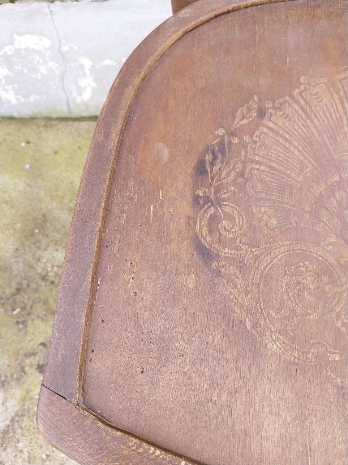 Pair of Luterma bistro chairs