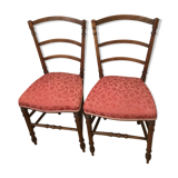 Lot 2 chaises