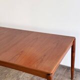 Mid-Century Modern Danish Dining Table in Teak by H.W. Klein for Bramin, Extendable, 1960