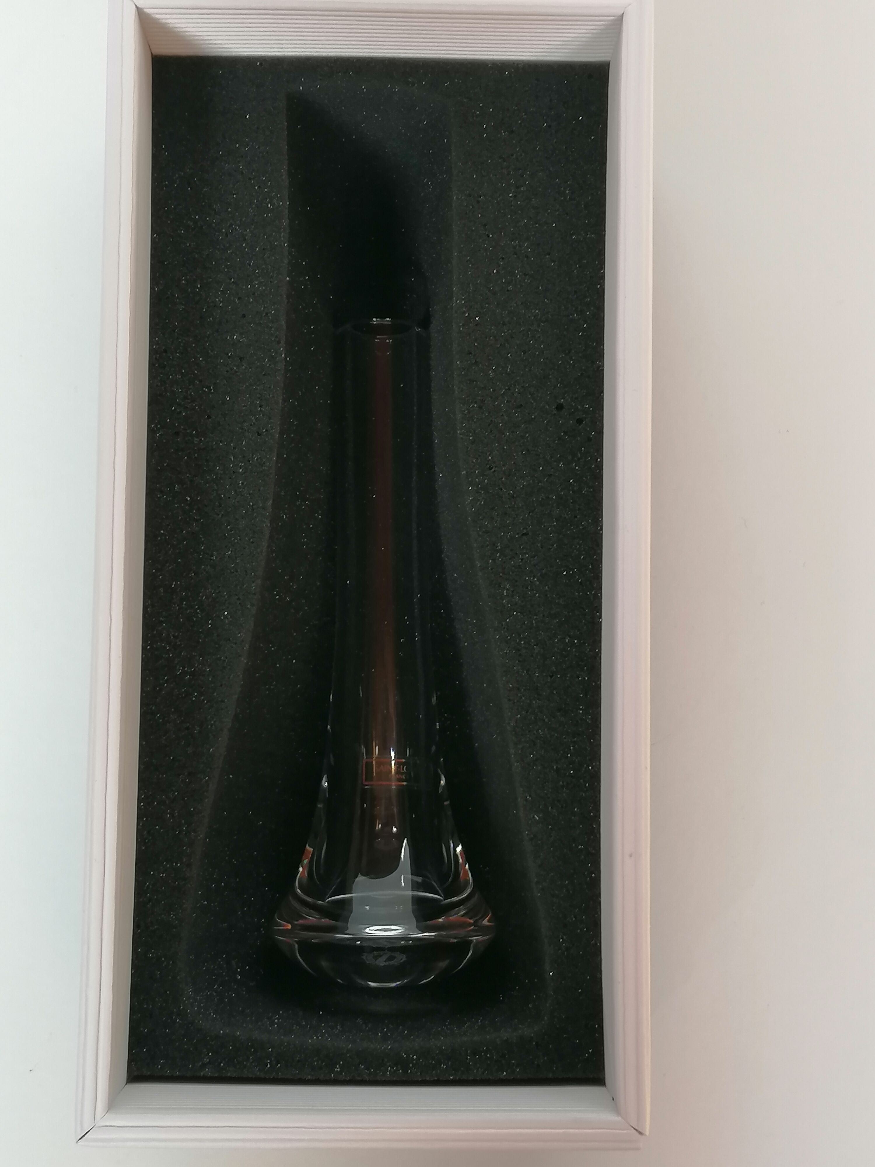 St. Louis crystal soliflore vase