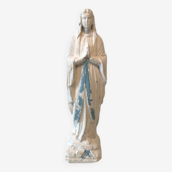 Sainte-Vierge en plâtre