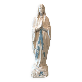 Sainte-Vierge en plâtre