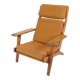 Armchair Model GE290a With High Back Made In Oak By Hans J. Wegner