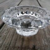 Set of glass candle holders