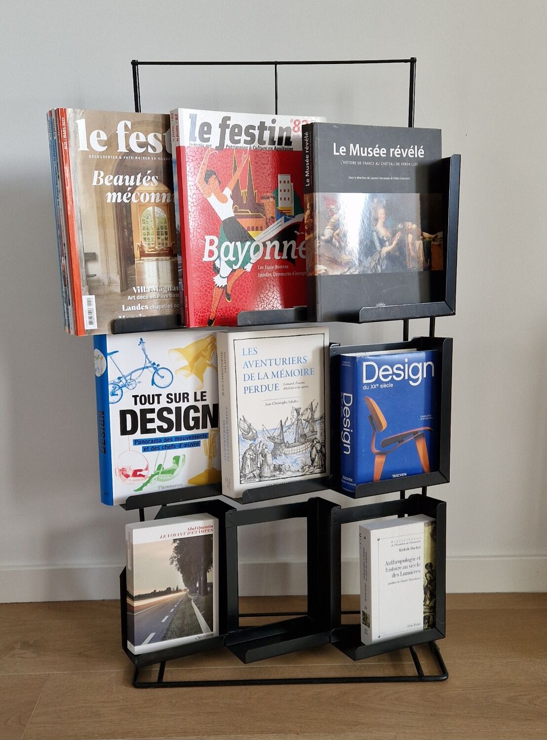 Bibliothèque métal