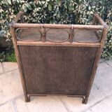 Rattan and bamboo buffet
