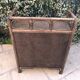 Rattan and bamboo buffet